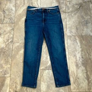 Madewell Stovepipe Jeans Size 28